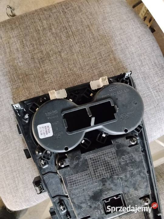 Panel tunelu konsola MMI uchwyt na kubki Audi A4 osobowe Zbąszyń