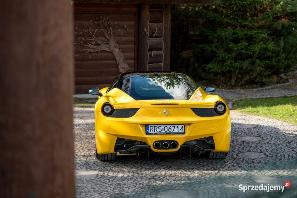 Ferrari 458 Italia 45 V8 569HP Pakiet Carbon Sportowy / Coupe Ropczyce