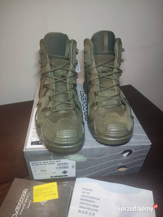Buty Lowa Zephyr MK2 GTX MID r45 Trekkingowe Gdańsk sprzedam