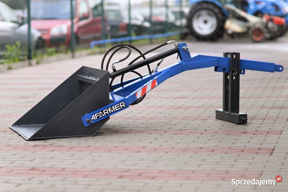 Ładowacz hydrauliczny na tylny TUZ ciągnika nieuszkodzony Tajęcina