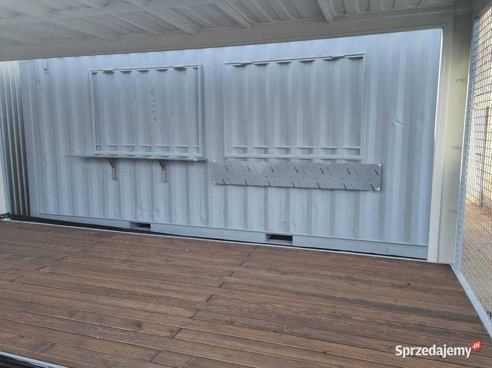 Kontener gastronomiczny 5 z
nadbudową tarasu na Tarnowskie Góry