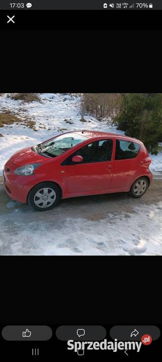 Toyota aygo Zalasowa