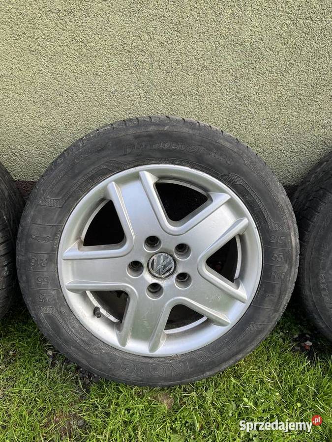 Felgi Aluminiowe z oponami 21555R16 vw Sharan Samochodowe Łosiów