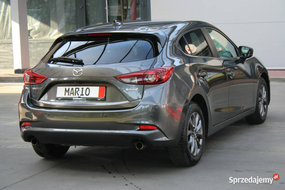 Mazda 3 Bezwypadkowy bogata wersja serwisowany w ASO śląskie Gliwice