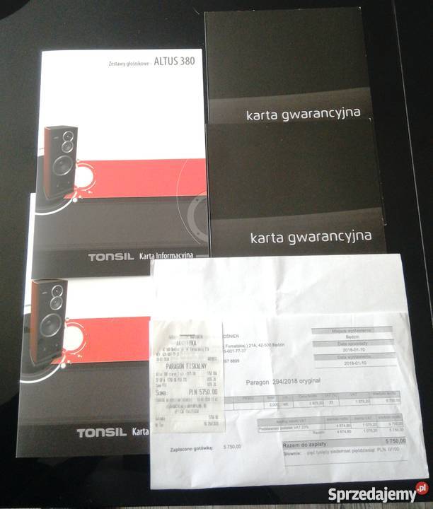 Altus 380 Tonsil Gwarancja Czeladź sprzedam