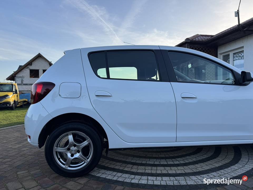 Dacia Sandero 2019 Salon Polska Benzyna Klima wielofunkcyjna kierownica Drezdenko sprzedam