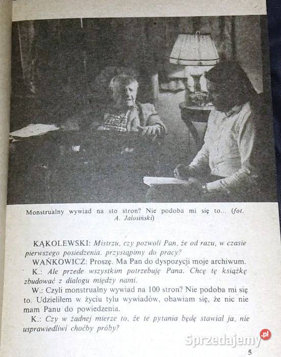 Wańkowicz krzepi Krzysztof Kąkolewski Rok wydania 1987 Chełm