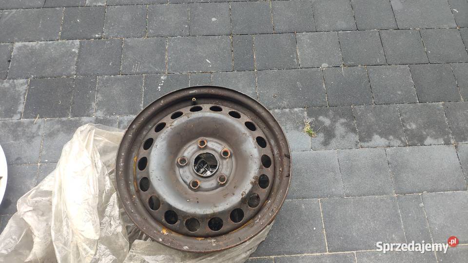 Felgi 15 stalowe Skoda VW 6Jx15 ET47 4 sztuki Średnica 15" Gliwice sprzedam