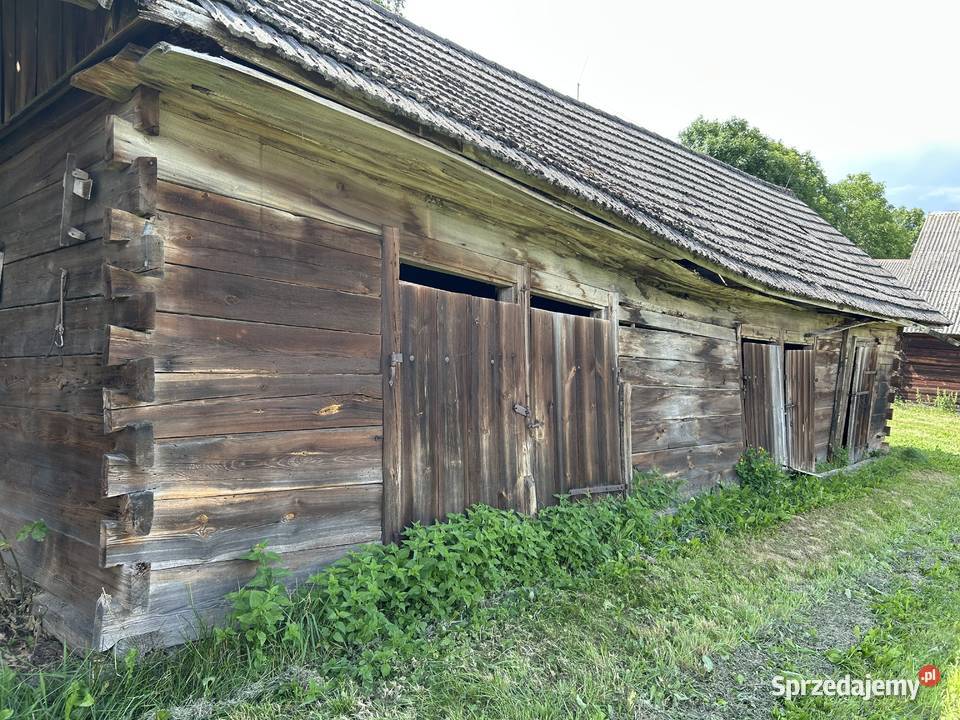 Stodoła i obora na deski i bale Wyryki-Połód sprzedam
