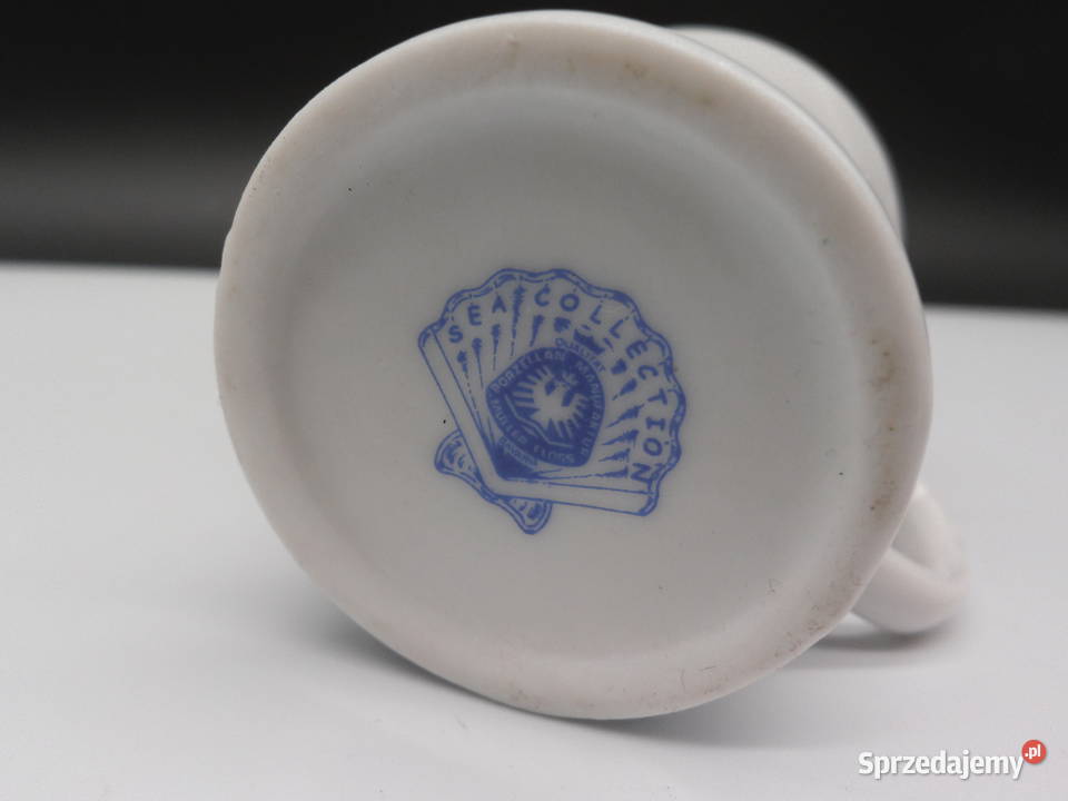 Marynarski Porcelanowy Kieliszek do Szotów Raszków