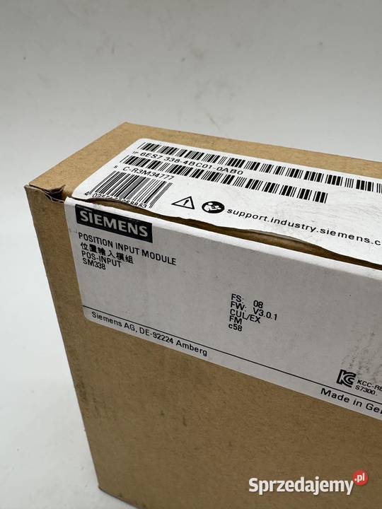 Siemens 6ES7 3384BC010AB0 Position Input Module Warszawa sprzedam