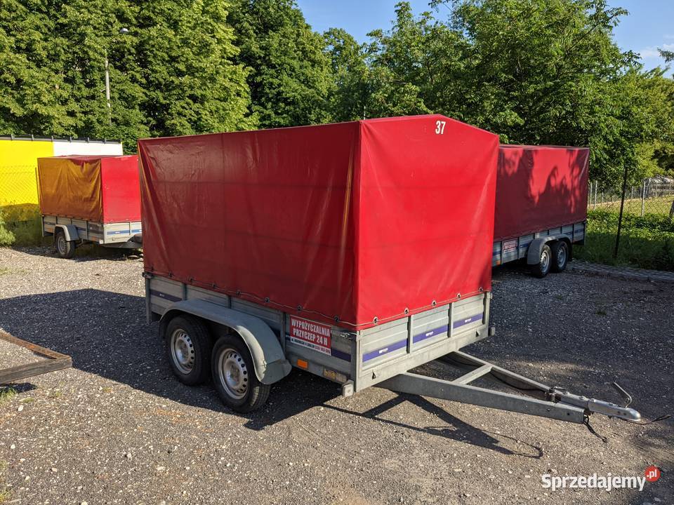 Używana przyczepa SUSKI TEMARED RYDWAN 265x150 towarowe Lublin