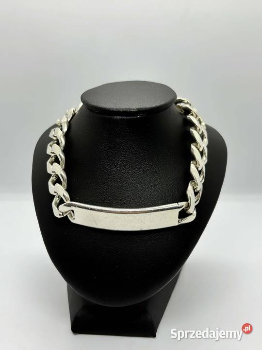 Srebrna bransoletka pr 925 4844g Długość 24