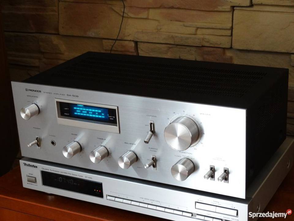 Wzmacniacz Pioneer SA508 Vintage WYSYŁKA Wzmacniacze i pokrewne Jasło