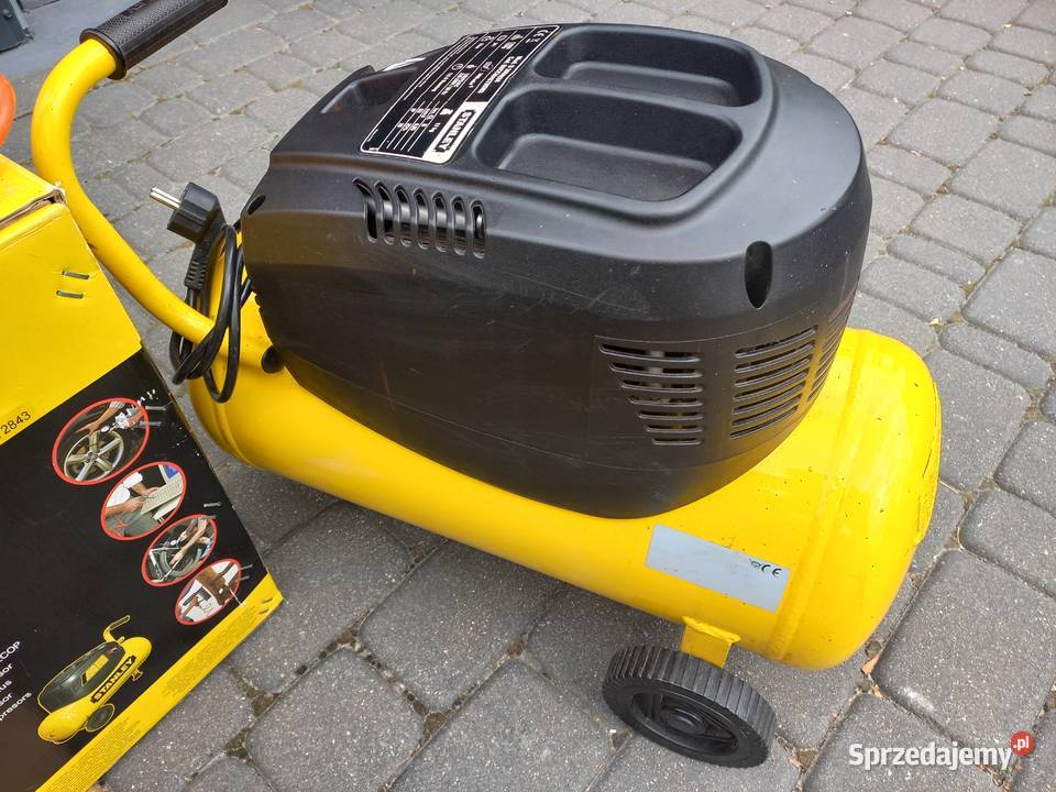 Kompresor bezolejowy STANLEY 8 bar 24 l Parczew sprzedam