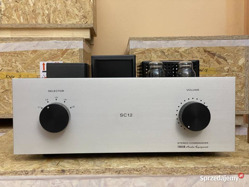 Przedwzmacniacz triodowy Tobian Soundsystems Wzmacniacze i pokrewne