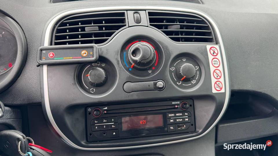 Renault Kangoo Maxi Confort 2osobowy 15 Blue dCi Rok produkcji 2021 Rzeszów