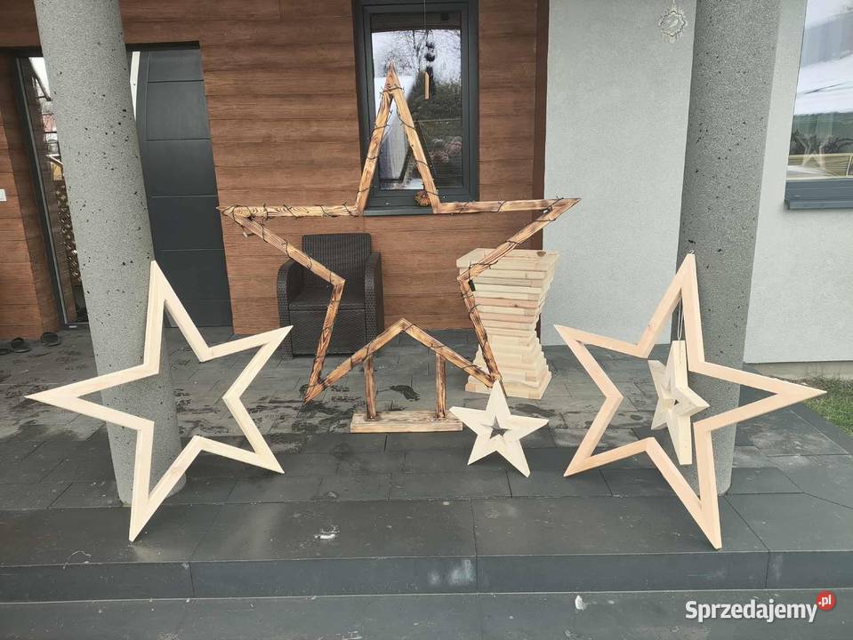 Gwiazdki drewniane Pozostałe Terespol