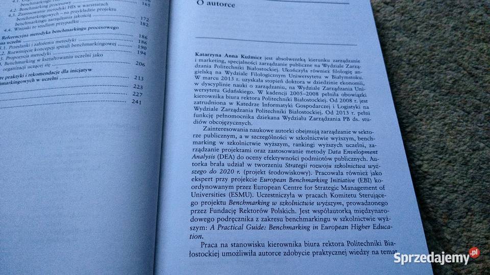 Benchmarking procesowy jako instrument Gdańsk