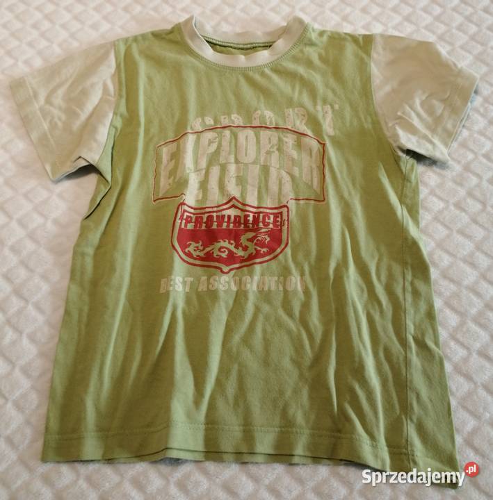 Koszulka krótki rękaw Tshirt chłopięca 116