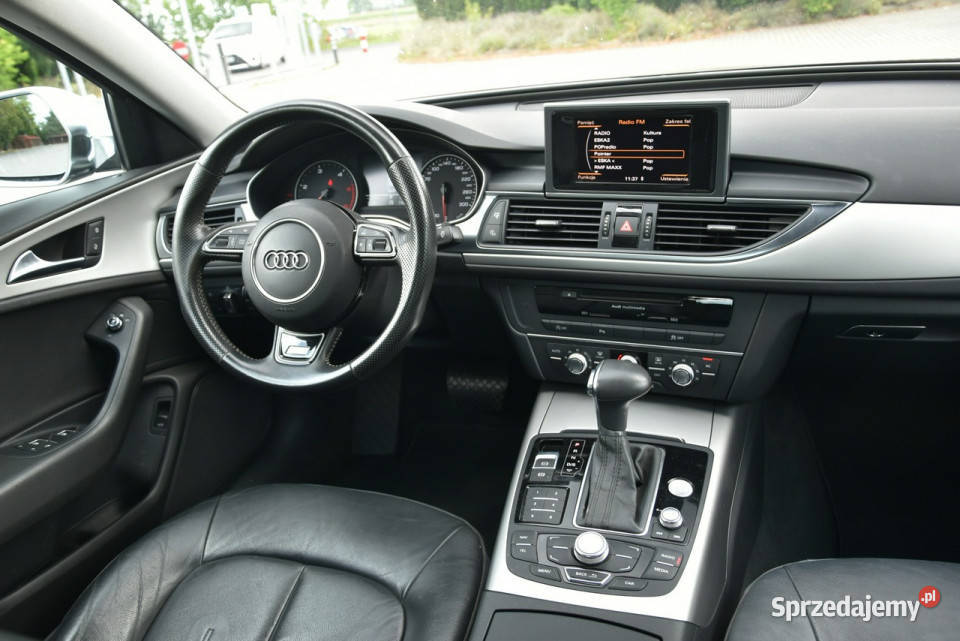 Audi A6 Limousine 20TDi 177 Automat 2012r Sline elektrochrom. lusterka boczne mazowieckie Kampinos