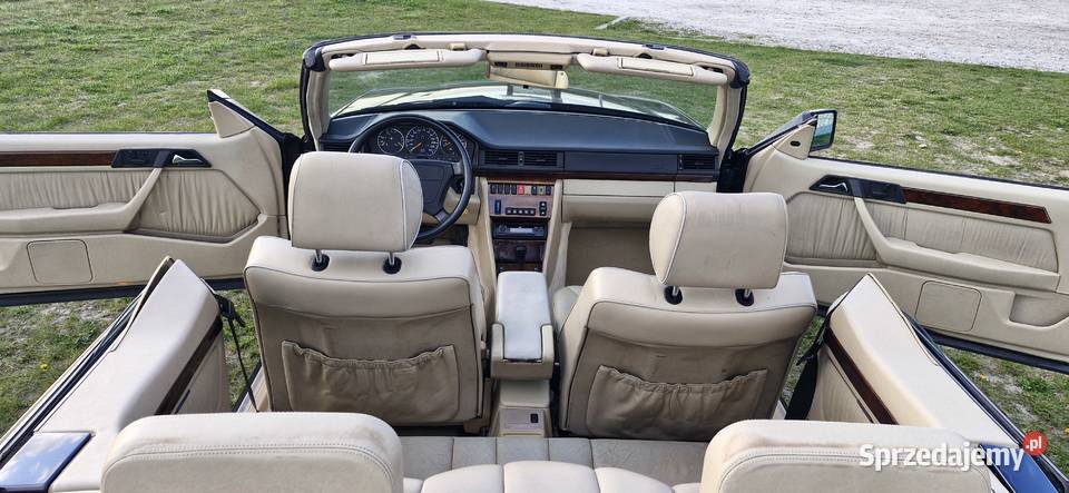Mercedes W124 Cabrio 32 B podgrzewane fotele Zamość sprzedam