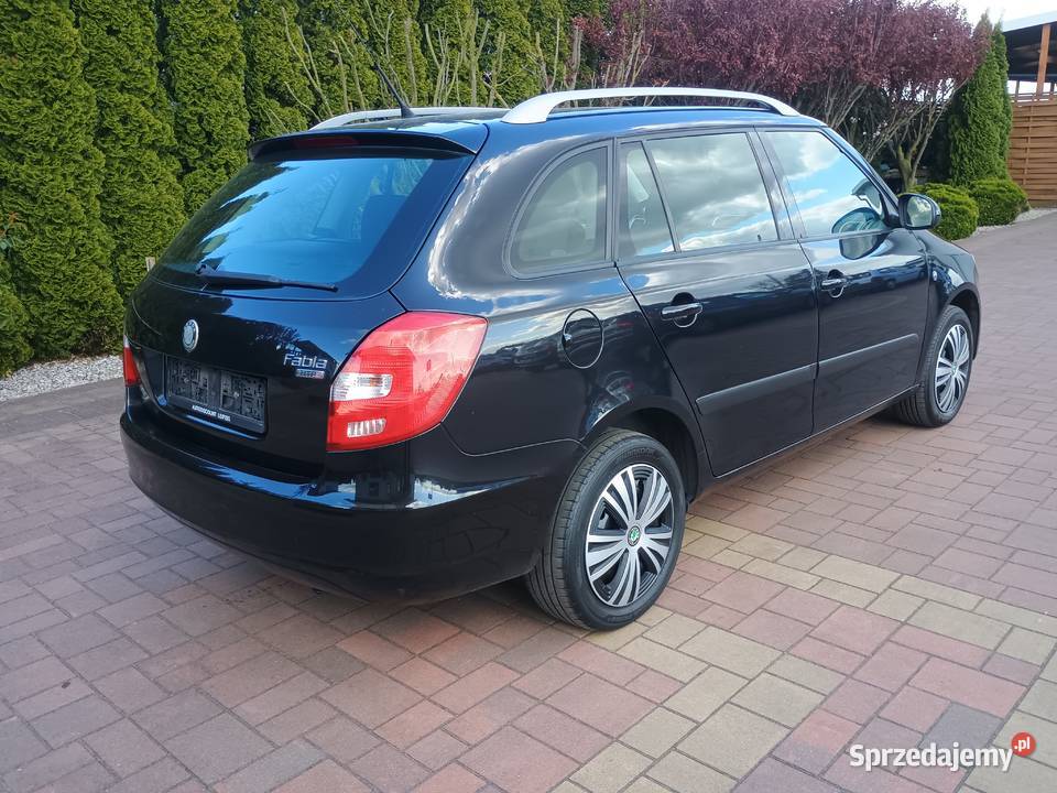 Skoda Fabia II 2009r 12i 70 ŁADNA Bezwypadkowa kurtyny powietrzne wielkopolskie Witkowo