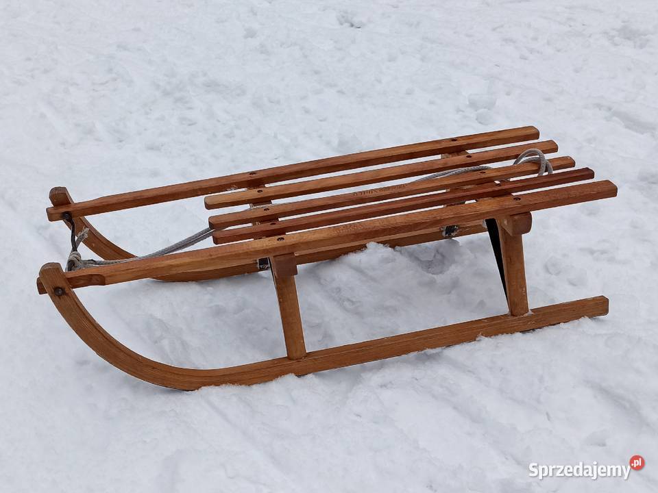 Sanki drewniane Davos Germina dł90 Wrocław