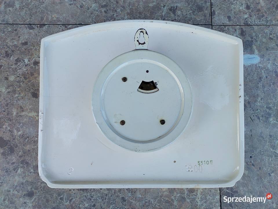 130 Stary zegar kuchenny ceramiczny chodzik Tczew
