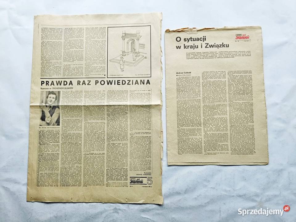 Tygodnik Solidarność 30 egz z rocznika 1981 i