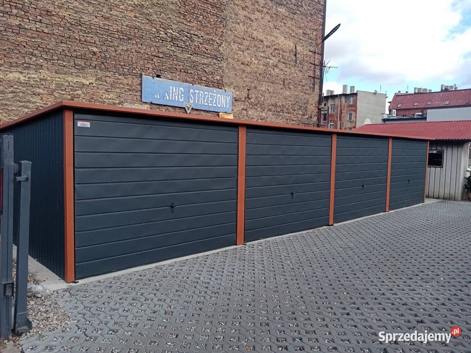Garaże blaszane na wymiar różne wymiary kolor Poznań