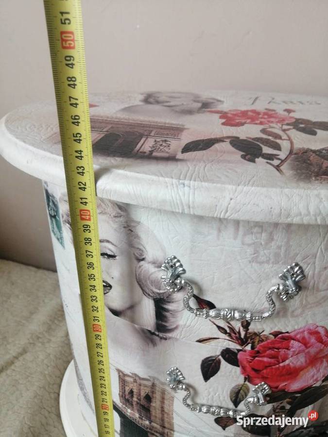 Komoda Paris Marilyn Monroe Wieża Eiffla Róża Legnica