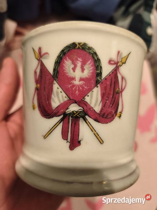 Porcelanowy kubek patriotyczny mazowieckie Tłuszcz