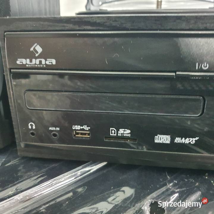 Wieża stereo Auna DS2 gramofon głośniki Gramofony Częstochowa