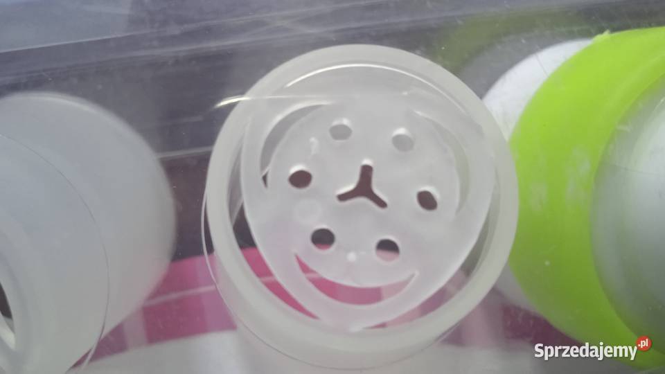 ZESTAW DO DEKOROWANIA TORTÓW KANAPEK biały Piła