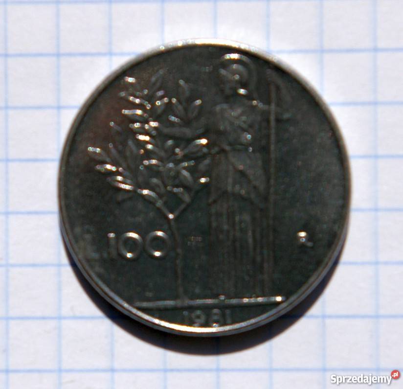 100 LIRÓW 1981 WŁOCHY Piszczac