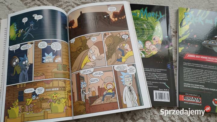 komiksy Ricky i Morty tomy 13 Komiksy Warszawa