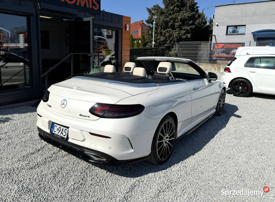 Mercedes C 300 AMG Podgrzewane wentylowane ogranicznik prędkości kujawsko-pomorskie Bydgoszcz