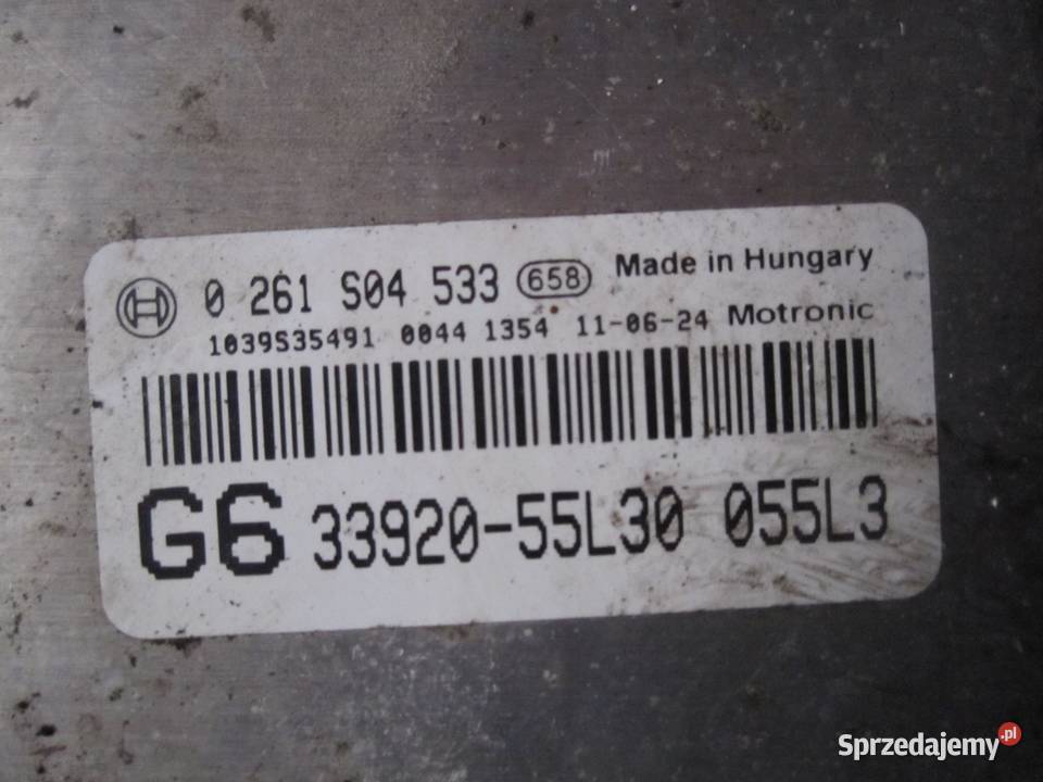 SUZUKI SX4 16 komputer sterownik silnika Komputery sprzedam