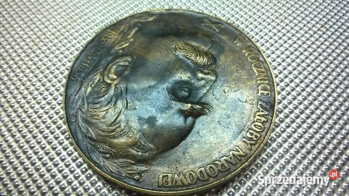 MEDAL Rocznica śmierci Piłsudskiego 1936 mazowieckie Warszawa