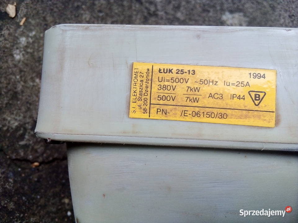 Wyłącznik siłowy ŁUK 2513 sprzedam