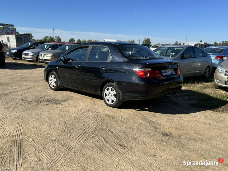 Honda City 13 Benzyna 2006r Z Klimatyzacją City mazowieckie