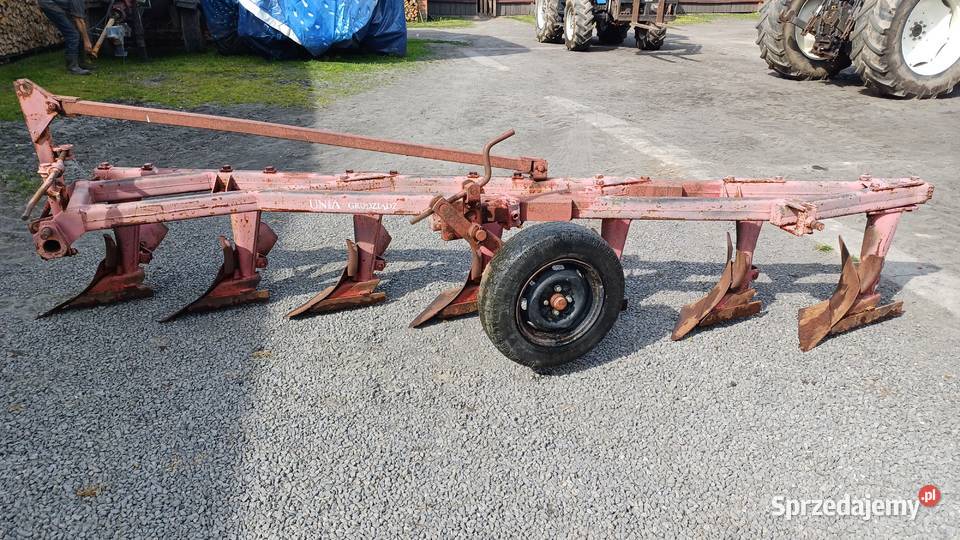Pług 7 skibowy podorywkowy Unia Grudziądz lubelskie Radzyń Podlaski