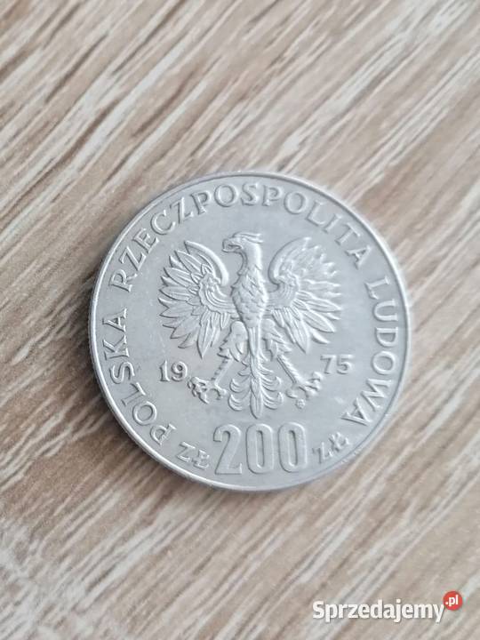 moneta 200 1975 Rzeszów