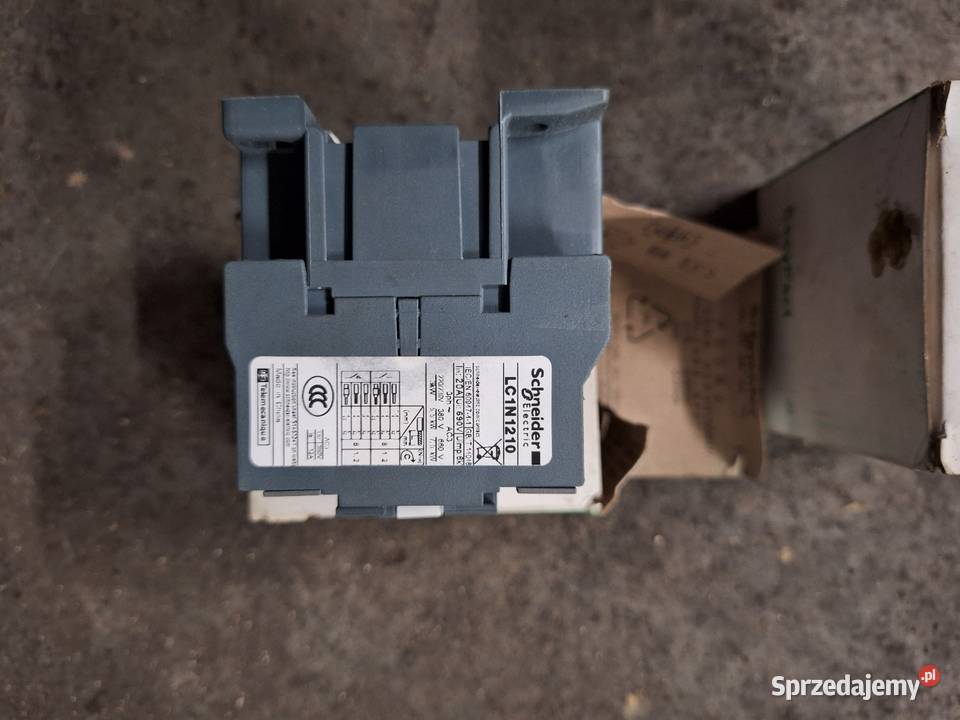 Stycznik mocy schneider LC1N 1210 nowy warmińsko-mazurskie Gołdap sprzedam