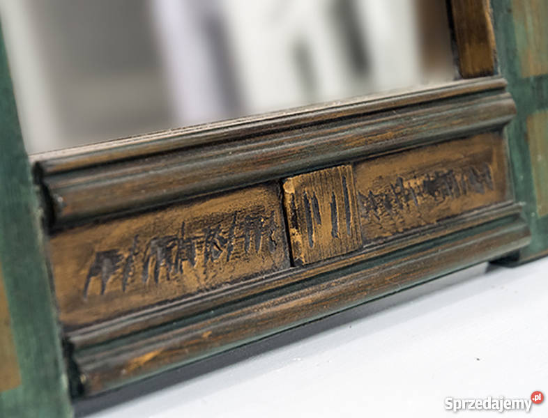 Lustro w ramie drewno Dom i Ogród