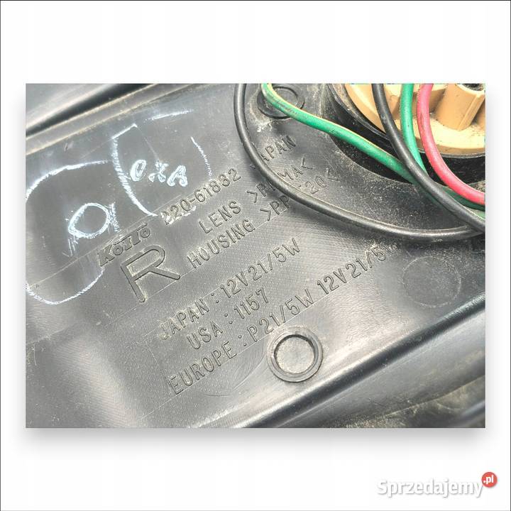 LAMPA PRAWA Mazda Xedos 19932003 tylna tylnia Chełm