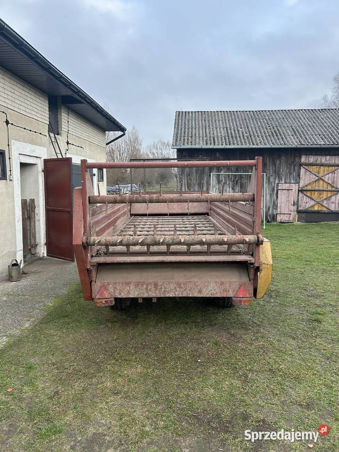 Rozrzutnik obornika czarna Białostocka 35t Warszówka