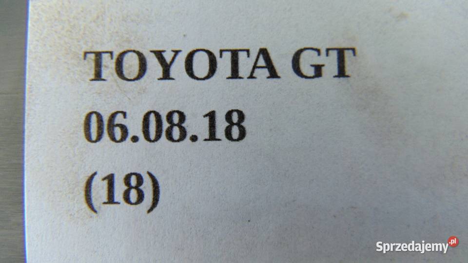 OSŁONA ZBIORNIKA PALIWA PRAWA LEWA TOYOTA GT86 wielkopolskie