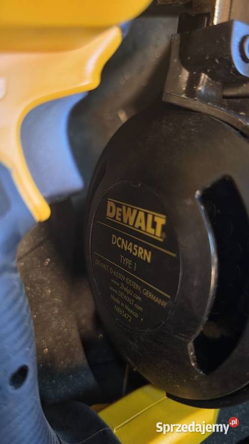 gwoździarka bębnowa to model DeWALT DCN45RN Kęty